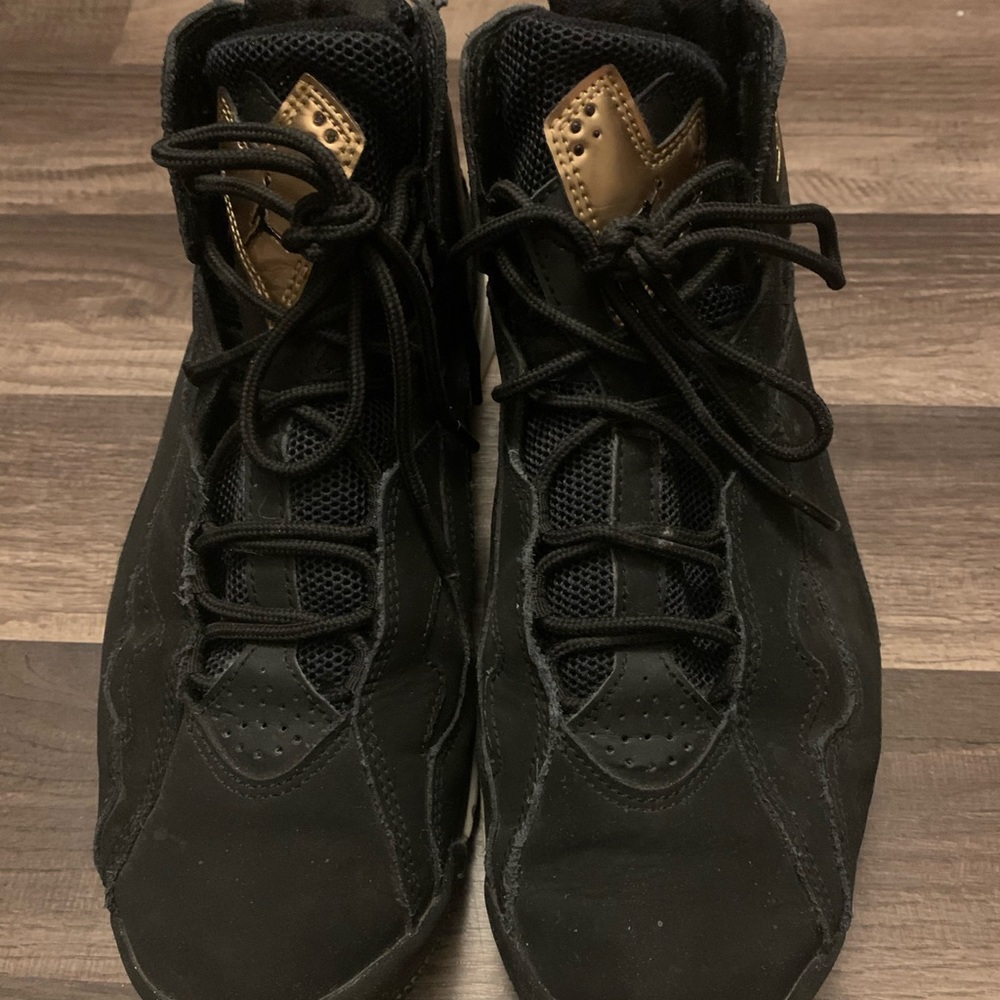 Air Jordan True Flight 'Black Metallic Gold's